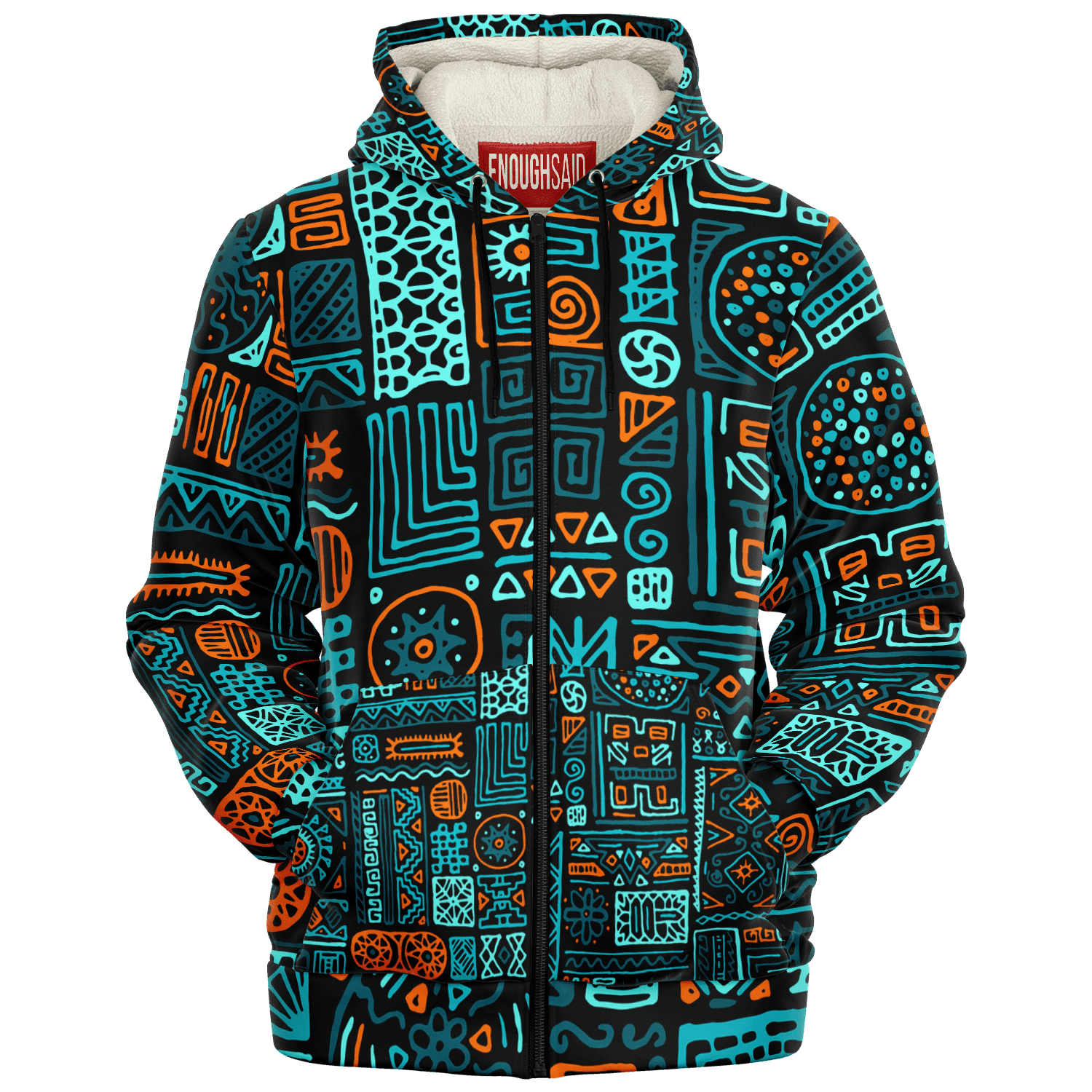 MICRO FLEECE ZIP UP HOODIE - ES Christian Wear