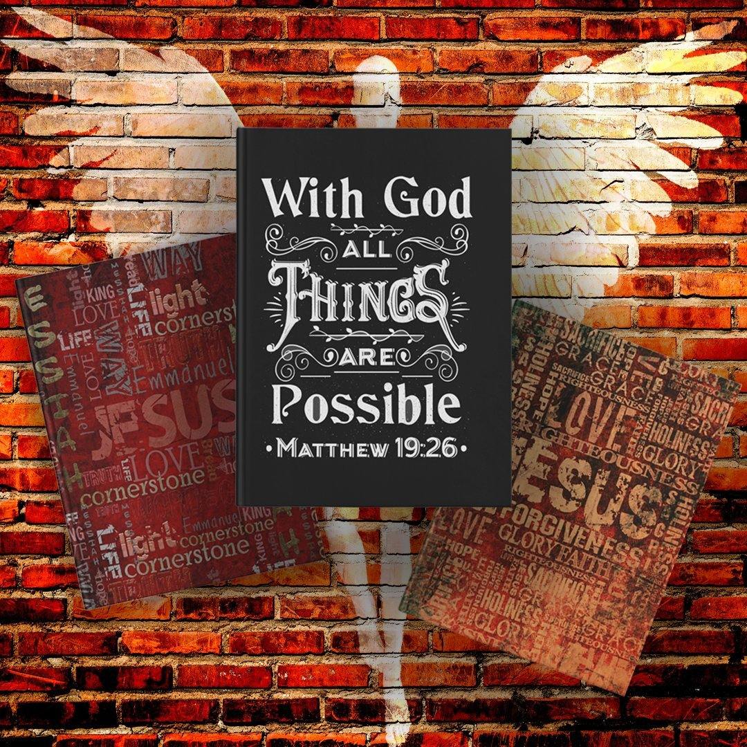 SPIRITUAL JOURNALS NOTEBOOKS - ES Christian Wear