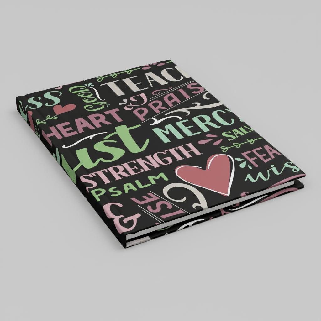 Faith & Strength Scripture Journal – Inspirational Christian Notebook - ES Christian Wear
