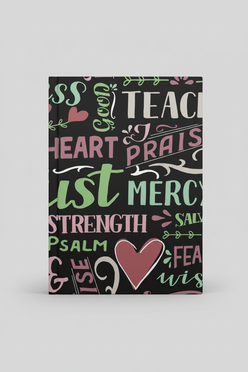Faith & Strength Scripture Journal – Inspirational Christian Notebook - ES Christian Wear