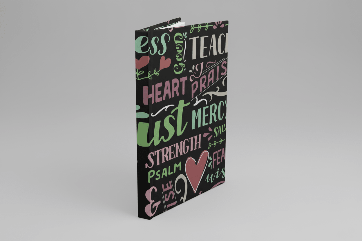 Faith & Strength Scripture Journal – Inspirational Christian Notebook - ES Christian Wear