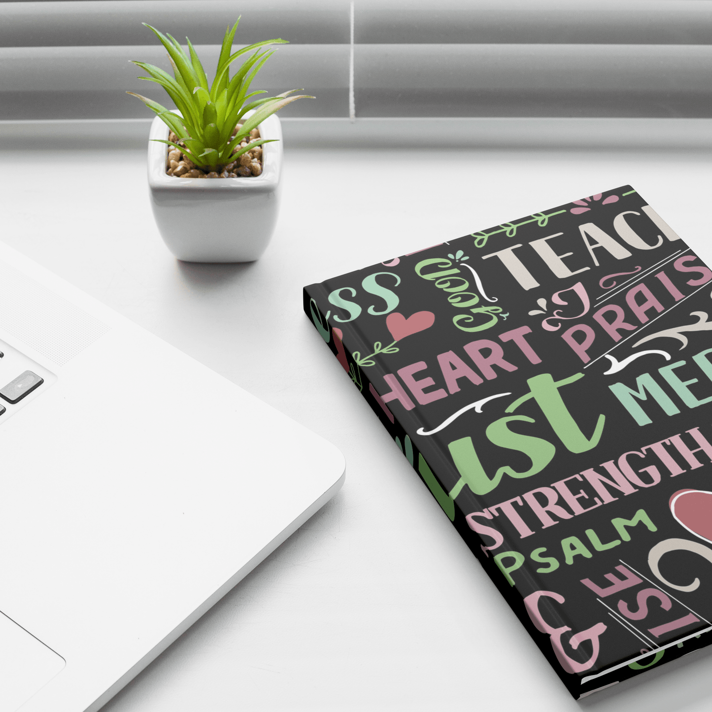 Faith & Strength Scripture Journal – Inspirational Christian Notebook - ES Christian Wear