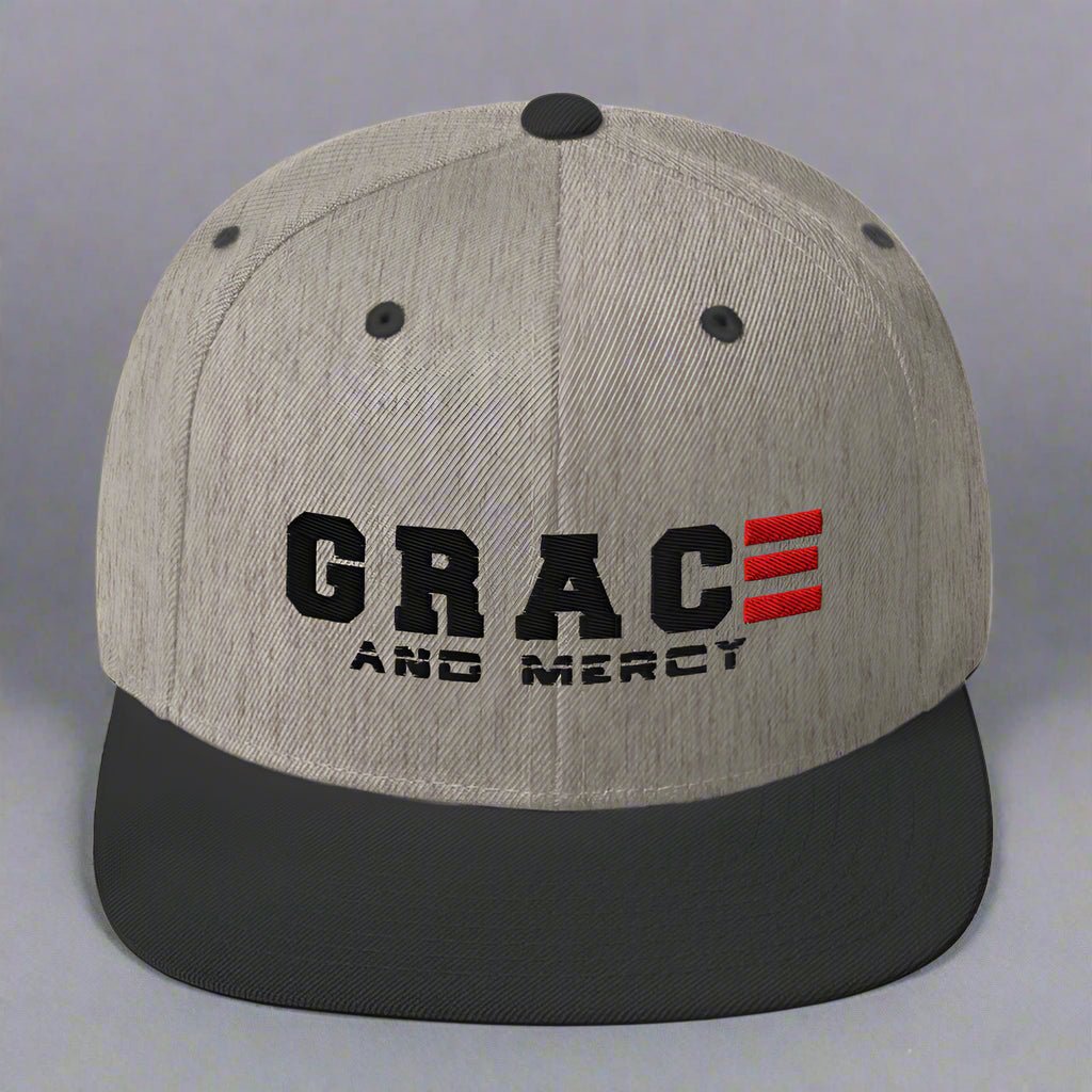 GRACE and MERCY SNAPBACK - ES Christian Wear