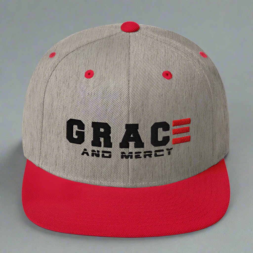 GRACE and MERCY SNAPBACK - ES Christian Wear