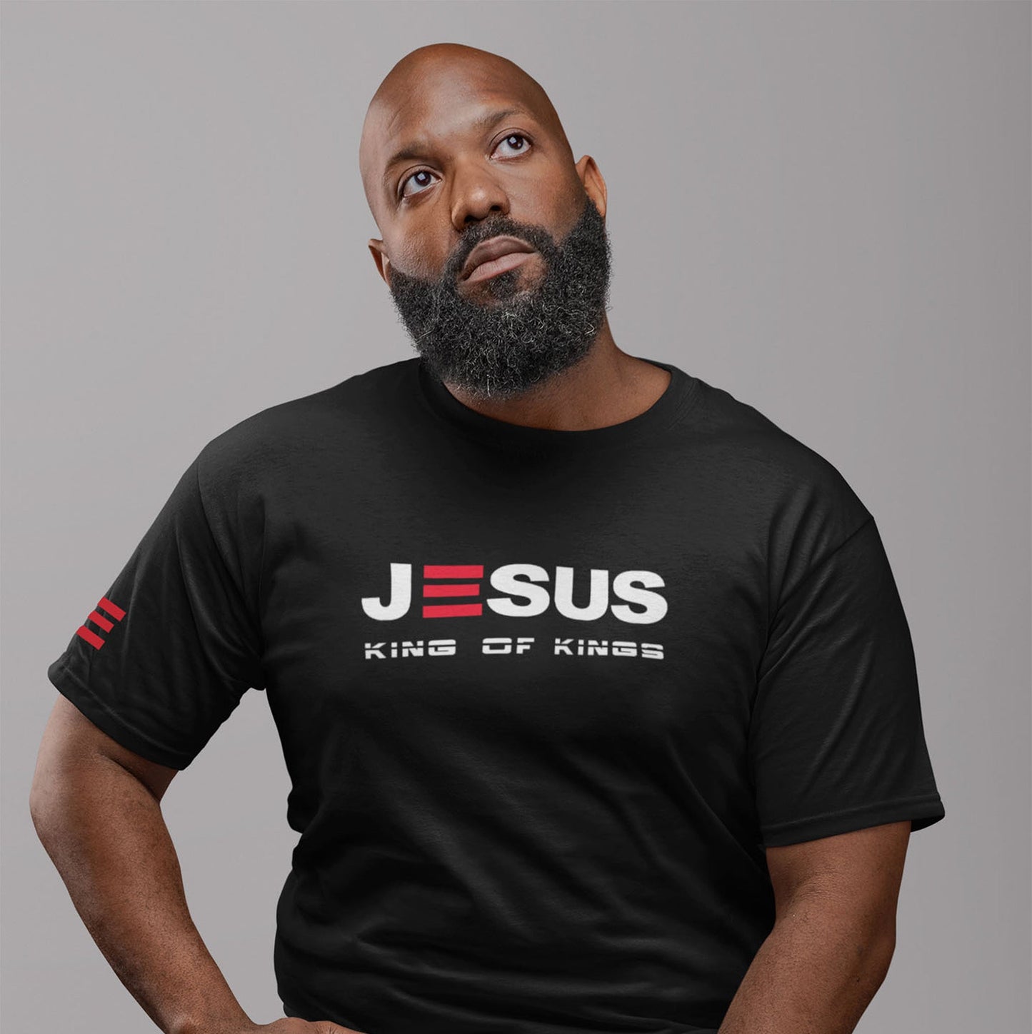 JESUS KING of KINGS FAITH T - SHIRT - ES Christian Wear