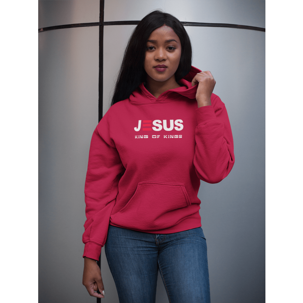 JESUS KING of KINGS UNISEX HOODIE - ES Christian Wear