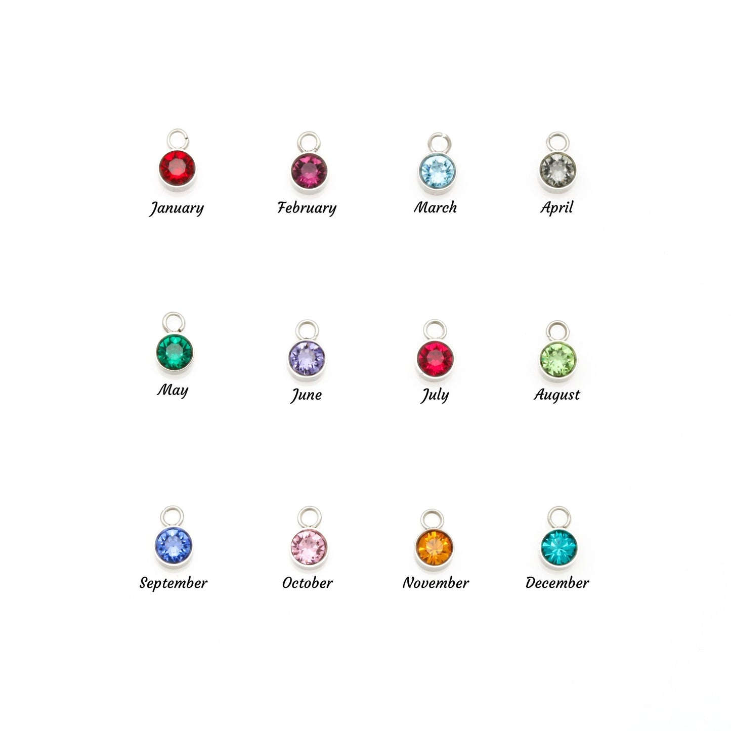 Mother - In - Law Custom Name Necklace with Birthstone - ES Christian Wear