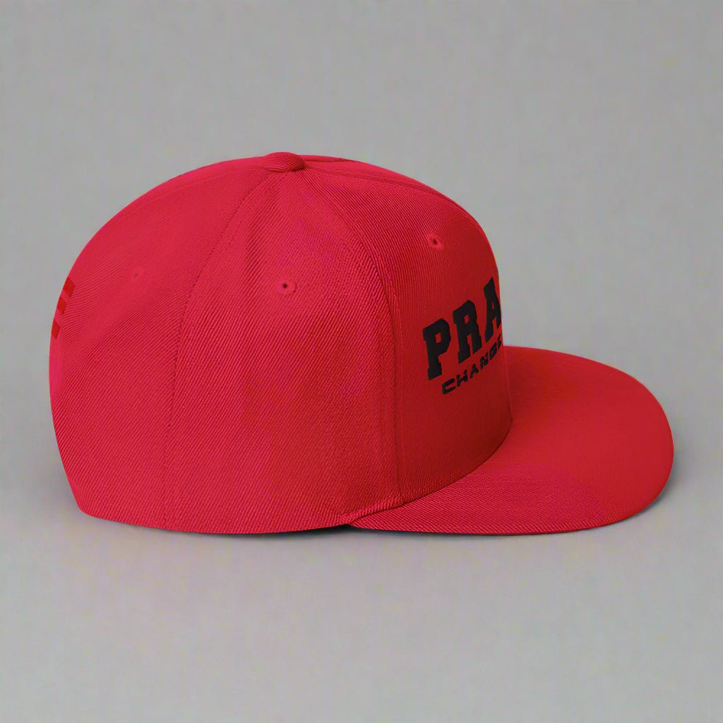 PRAYER CHANGES THINGS SNAPBACK - ES Christian Wear