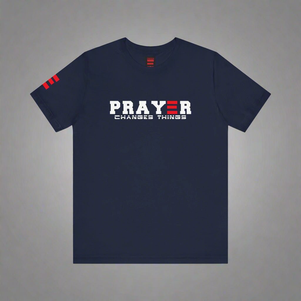 PRAYER CHANGES THINGS T - SHIRT - ES Christian Wear