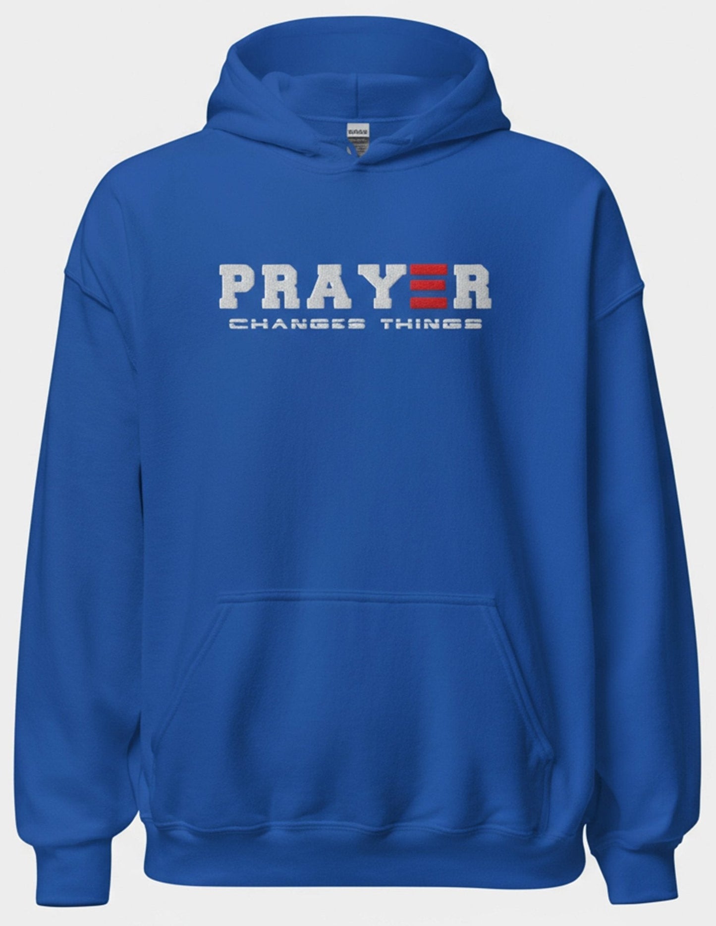 Prayer Changes Things hoodie navy blue"