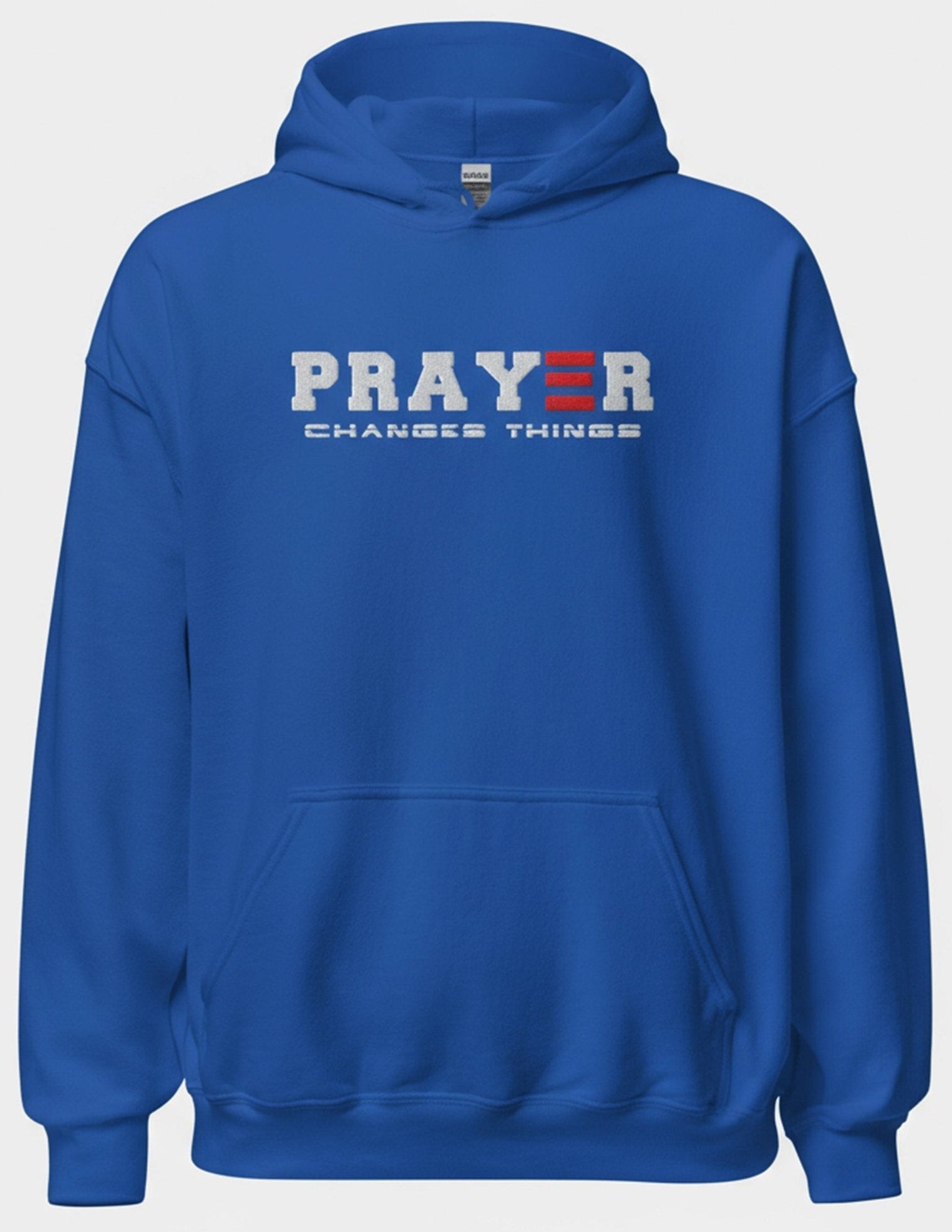Prayer Changes Things hoodie navy blue"