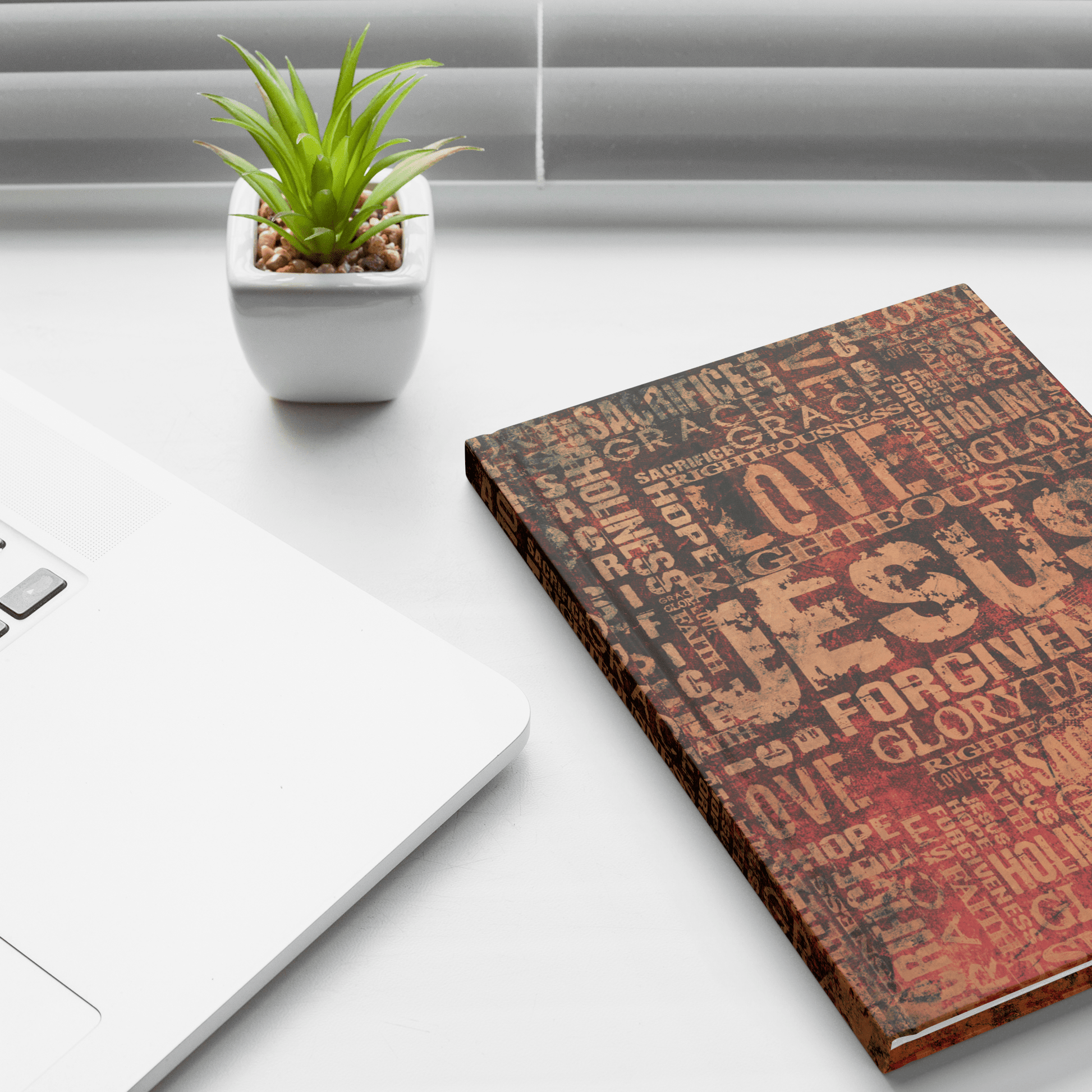WALK WITH JESUS DEVOTIONAL HARDCOVER NOTEBOOK - JOURNAL